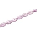 Stein Perlen Amethyst oval faceted / 25mm.