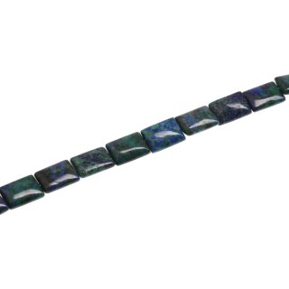 Stone Green lapis lazuli square / 18mm.