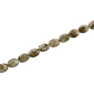 Stone B.C jade oval faceted / 15mm.
