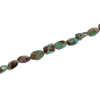 Stone Chrysopras irregular / 18mm.