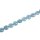 Stein Perlen Aquamarine flat round   / 15mm.