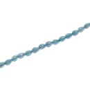 Stone Aquamarine teardrop faceted / 10mm.