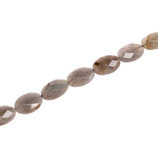 Stone Labradourite oval faceted / 25x18mm.