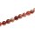 Stein Perlen Red line agate round beads / 22mm.