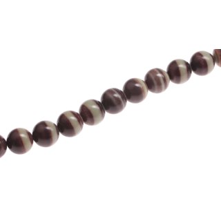 Stone Iron zebra jasper round beads / 16mm.