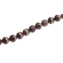 Stone Iron zebra jasper round beads / 16mm.
