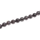Stein Perlen Black pietersite round beads / 16mm.