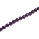 Stone Amethyst round beads / 15mm.
