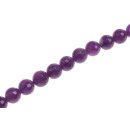Stone Amethyst faceted round beads / 12mm.