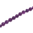 Stone Amethyst faceted round beads / 12mm.
