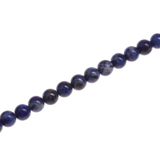 Stone Lapis lazuli round beads / 10mm.