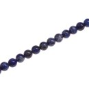 Stone Lapis lazuli round beads / 10mm.
