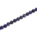 Stone Lapis lazuli round beads / 10mm.