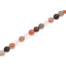 Stone Crystal mix round beads / 10mm.