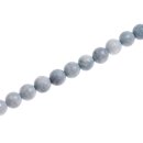 Stone Calsit blue faceted round beads / 10mm.