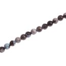 Stone Purple agate faceted round beads / 10mm.