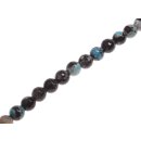 Stein Perlen  agate faceted round beads / 10mm.
