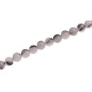 Stone eagle eyes round beads / 10mm.