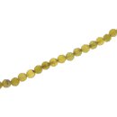 Stone B.C jade faceted round beads / 6mm.