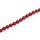 Steinperlen red bamboo coral round beads / 6mm.