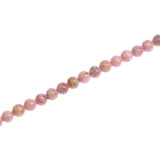 Steinperlen Pink aventurine round beads / 6mm.