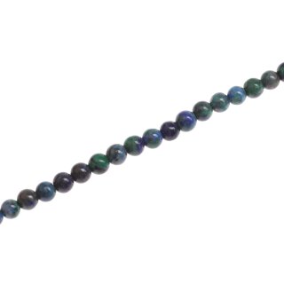 Steinperlen Green lapis  round beads / 6mm.