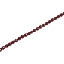 Steinperlen Calcite faceted round beads / 6mm.