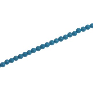 Steinperlen  SYN Turquoise round beads / 2mm.