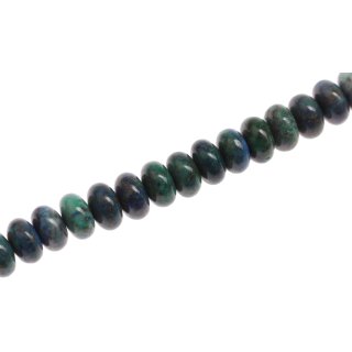 Stone Green lapis  saucer   / 9x5mm.