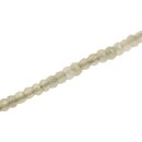 Stone B.C jade faceted saucer   / 5mm.