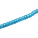 Steinperlen SYN. Turquoise blue puccalit  / 10mm.