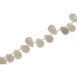 Stone New jade top hole teardrop   / 15mm.