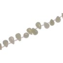 Steinperlen New jade top hole teardrop   / 12mm.