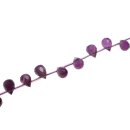 Stone Amethyst top hole teardrop   / 8mm.