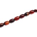 Stone Agate brown oval   / 18x13mm.