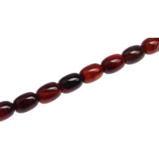 Stone Red line agate oval   / 18mm.