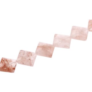 Stone Rusty opal faceted diamond / 30mm.