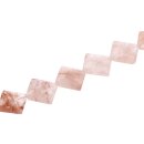 Stone Rusty opal faceted diamond / 30mm.