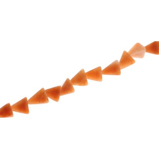 Stone Red aventurine pyramide / 15mm.