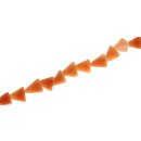 Steinperlen Red aventurine pyramide / 15mm.