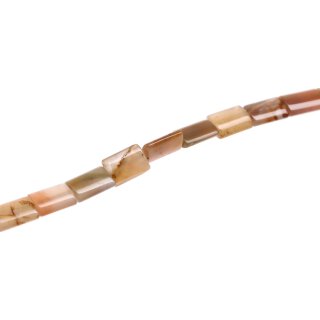 Stone Indian agate sqaure / 18mm.