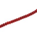 Stone Red line agate saucer   / 10mm.