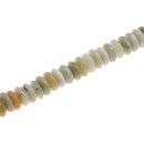 Steinperlen Jade   saucer   / 18mm.