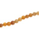 Steinperlen Carved Jade  round beads / 8mm.