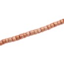 Steinperlen Dark Salmon puccalit  / 7mm.