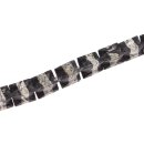 Stone  Black & Serpentine comb. tube balimbing / 20mm.
