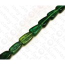 Resin Irregular Trapezoid with Coco Fiber Inlay Green...