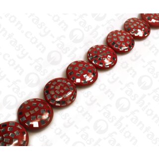 Resin Ufo with Glass Inlay 36mm