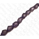 Harz Beads Irregular Shape Purple 25x18mm