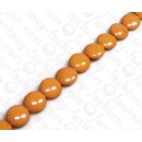 Harz Beads Ufo Opaque Orange 18mm
